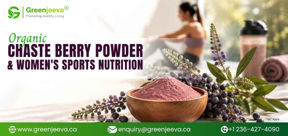 Organic Chaste Berry Powder: New Opportunities in Women's Sports Nutrition